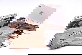 The Leica MP Edition Hermès: The Leica MP Edition Hermès. This set is Nr. 61/500 and in its original packaging. Included are Leica MP .72 Nr. 2940086 clad in exquisite Hermès leather, 35mm Summicron-M f2 ASPH in matched silver