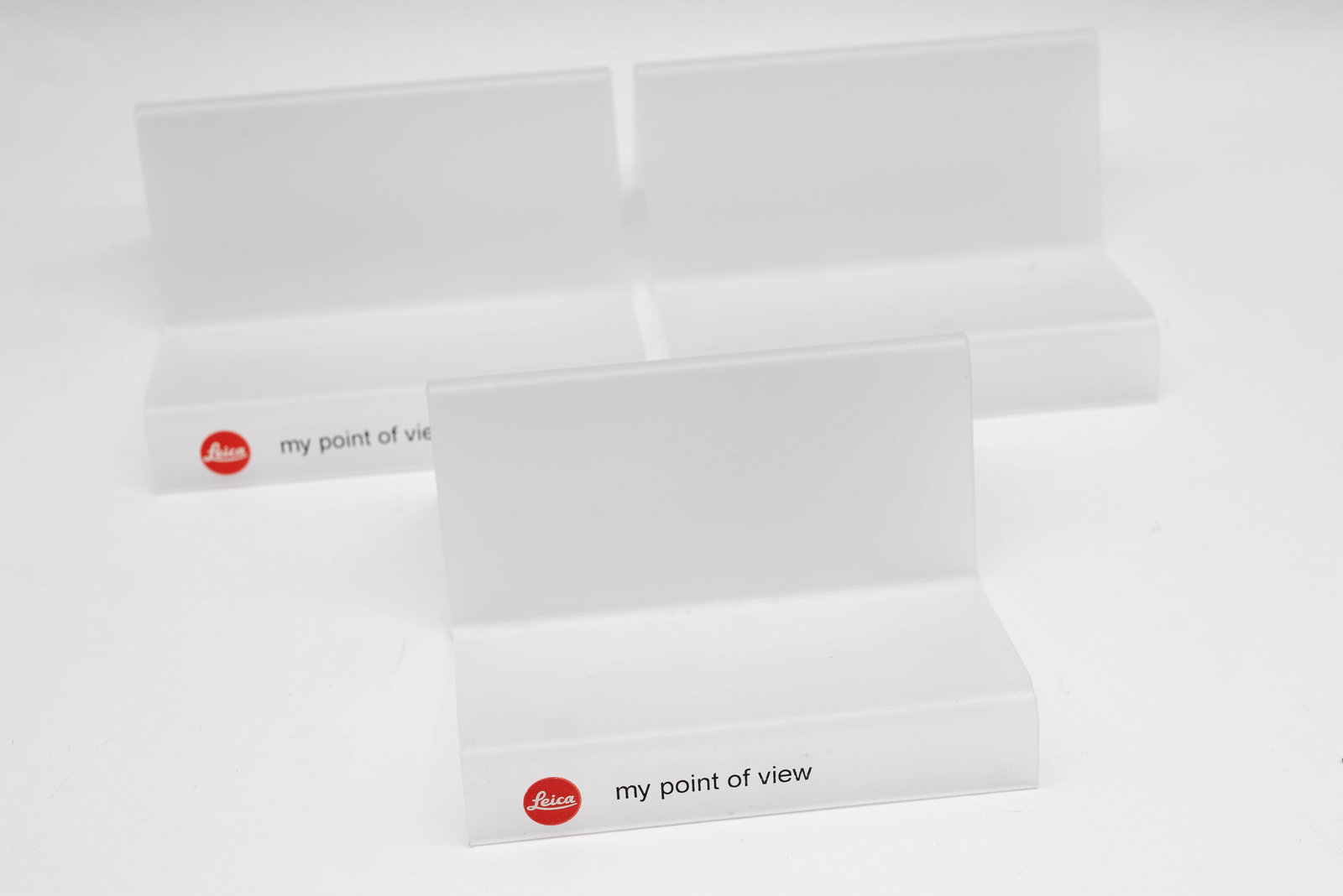 "My Point of View" frosted plastic (1 of 3)