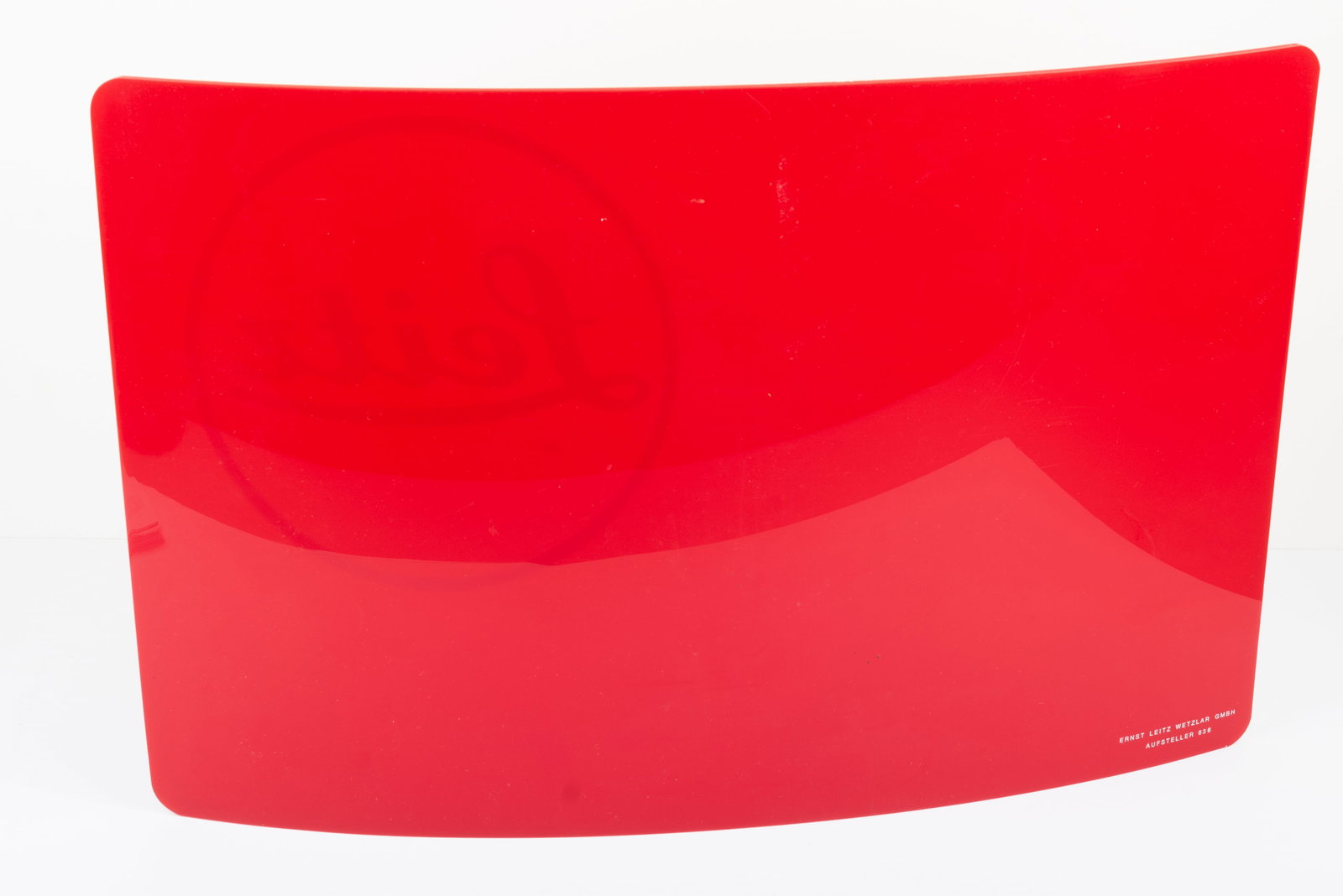 Leitz red plastic table stand - 2