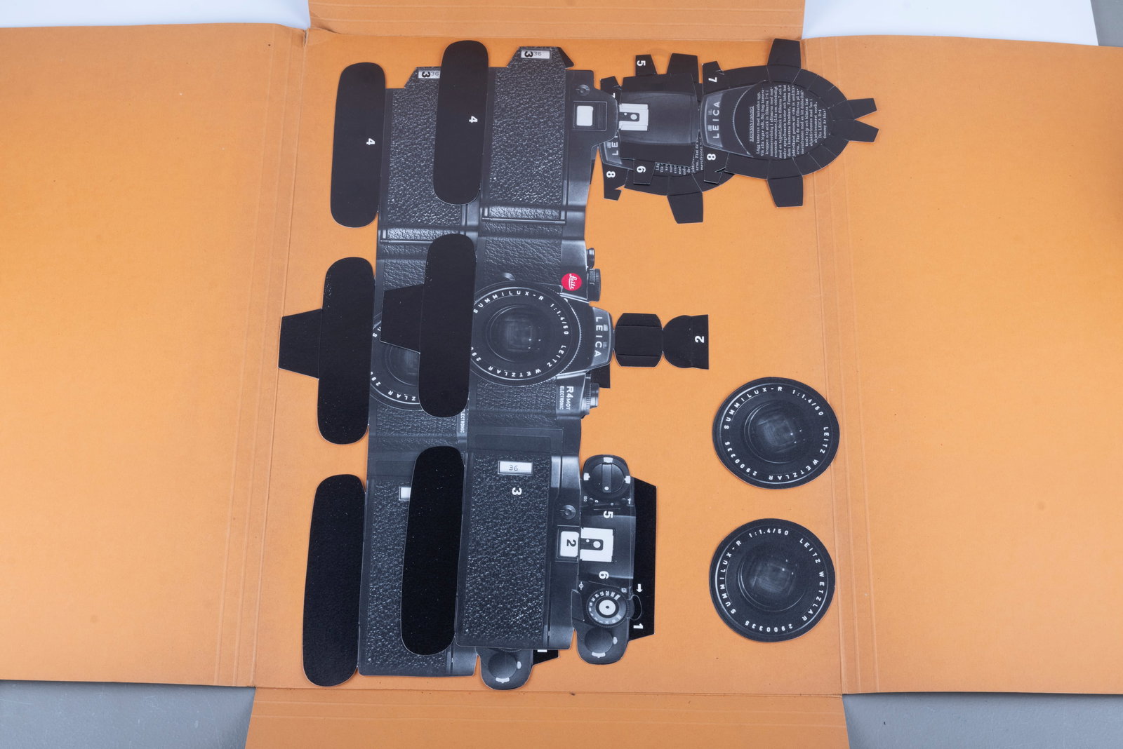 Leica R4 cutouts - 3