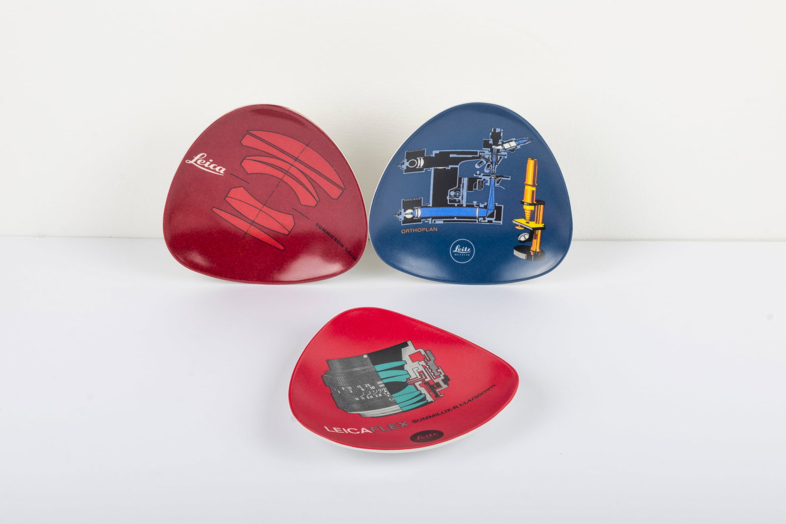 Three melamine coin trays - 2