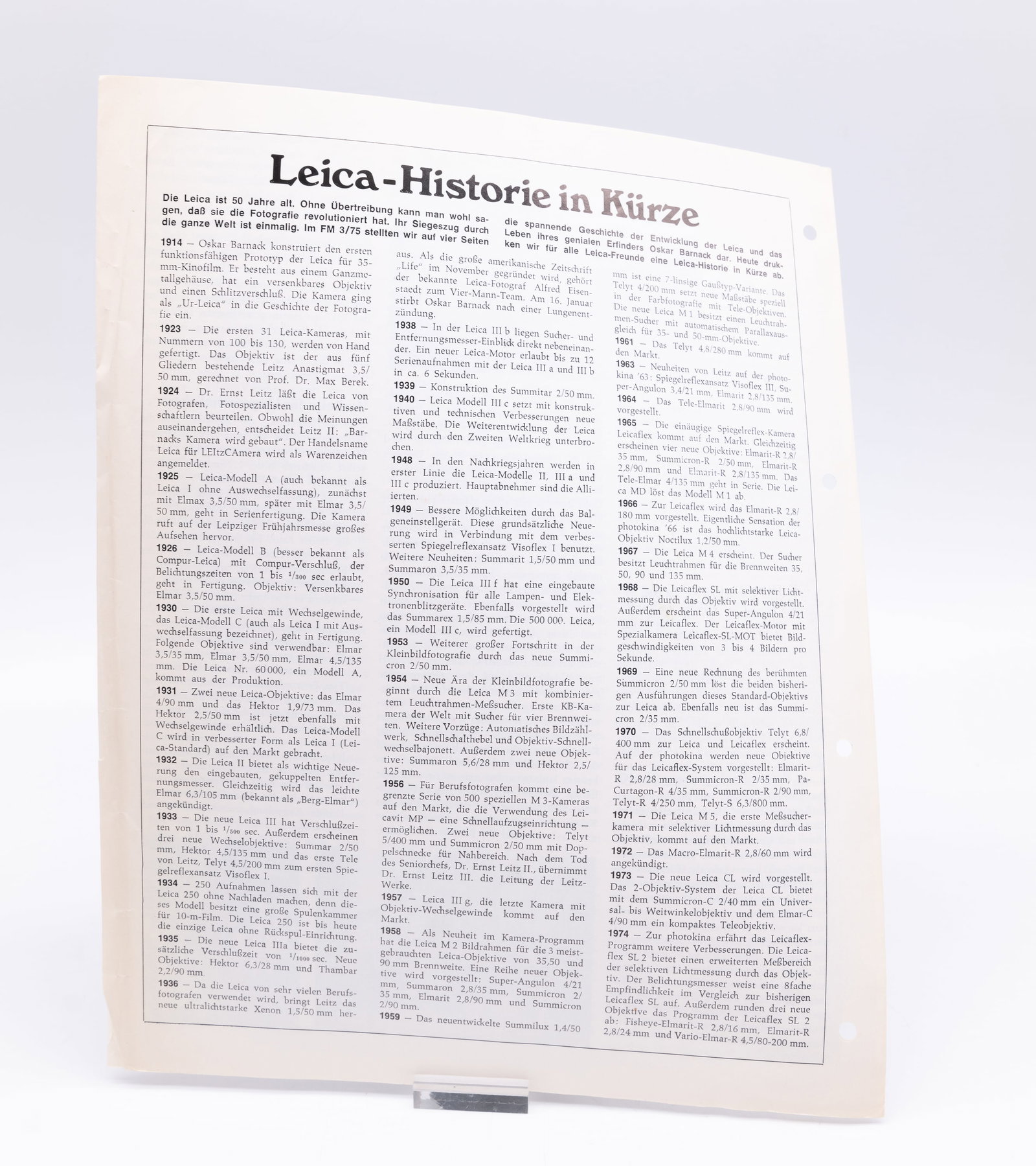 German-language Leica publications - 7