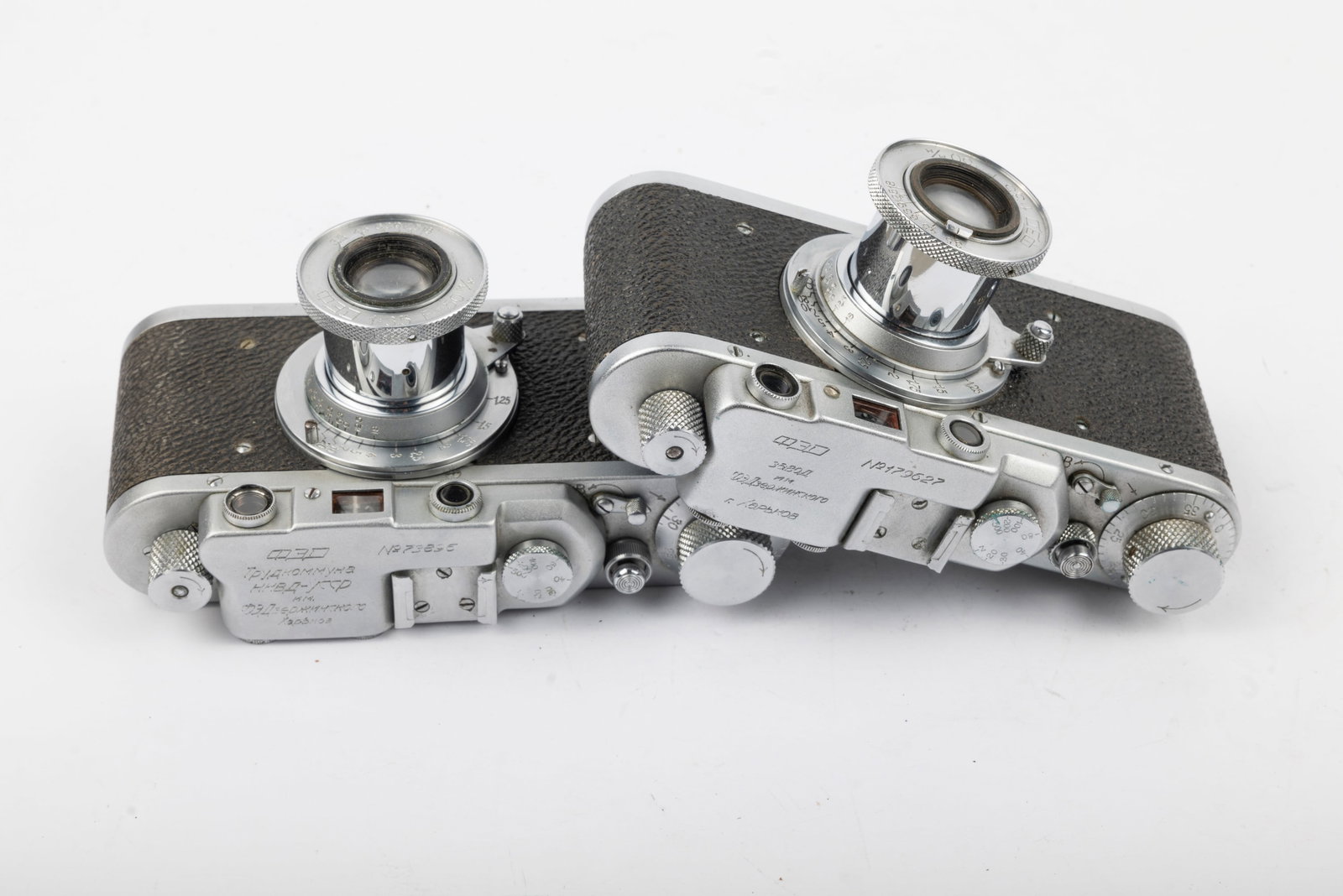 Five various FED rangefinder cameras - 12