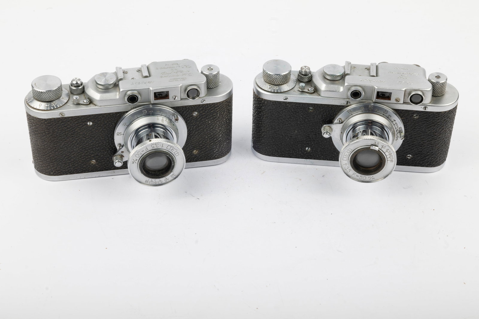Five various FED rangefinder cameras - 8
