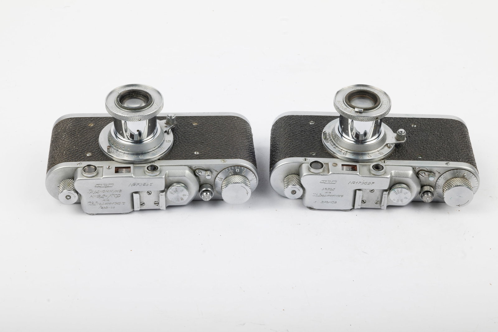 Five various FED rangefinder cameras - 9