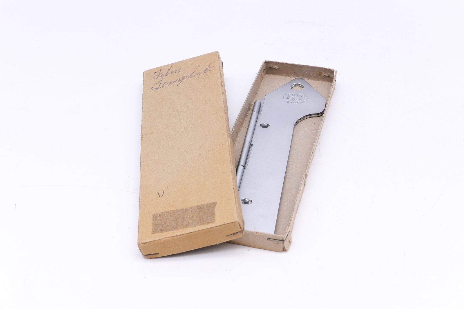 Film trimming template ABLON: Film trimming template ABLON, in its original box. Condition: Near Mint