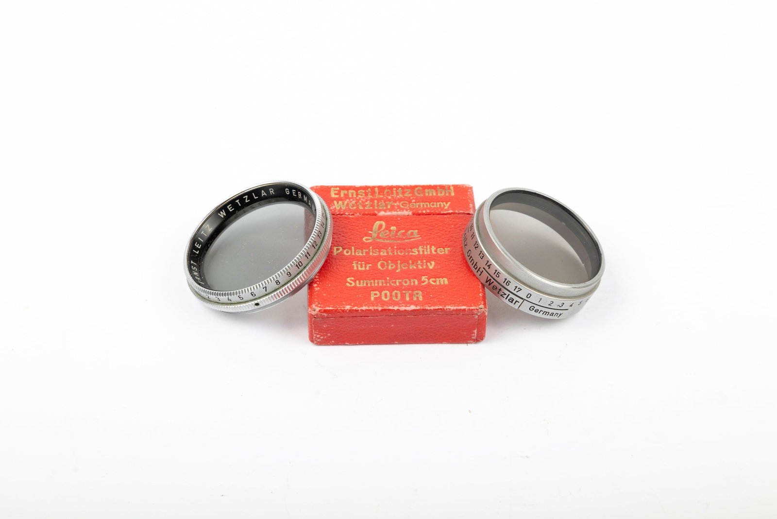 Two early Polarizing filters - 10