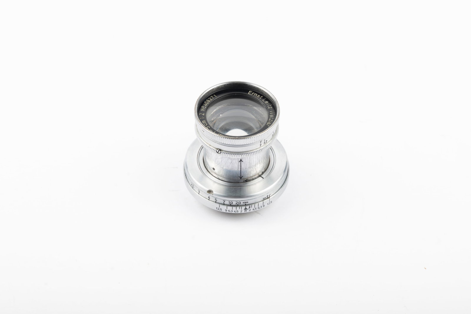 Leica IIIc-IIIf conversion Black Dial - 11