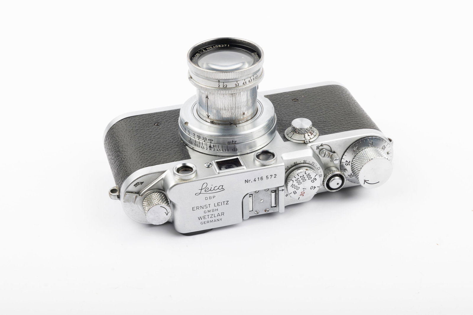 Leica IIIc-IIIf conversion Black Dial - 18
