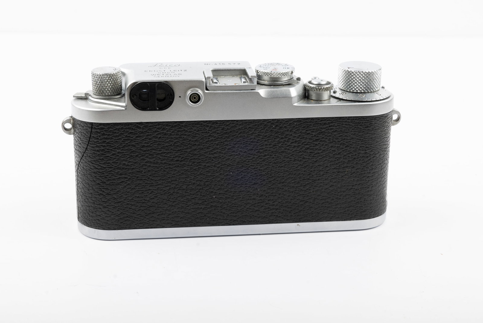 Leica IIIc-IIIf conversion Black Dial - 4