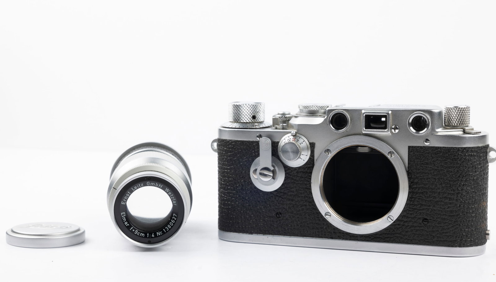 Leica IIIc-IIIf Black Dial Self-Timer conversion - 12