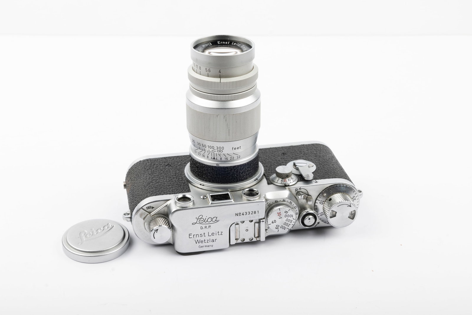 Leica IIIc-IIIf Black Dial Self-Timer conversion - 2