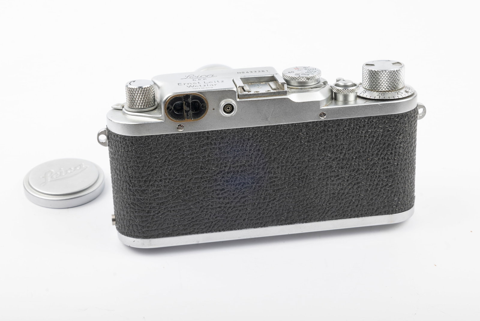 Leica IIIc-IIIf Black Dial Self-Timer conversion - 3