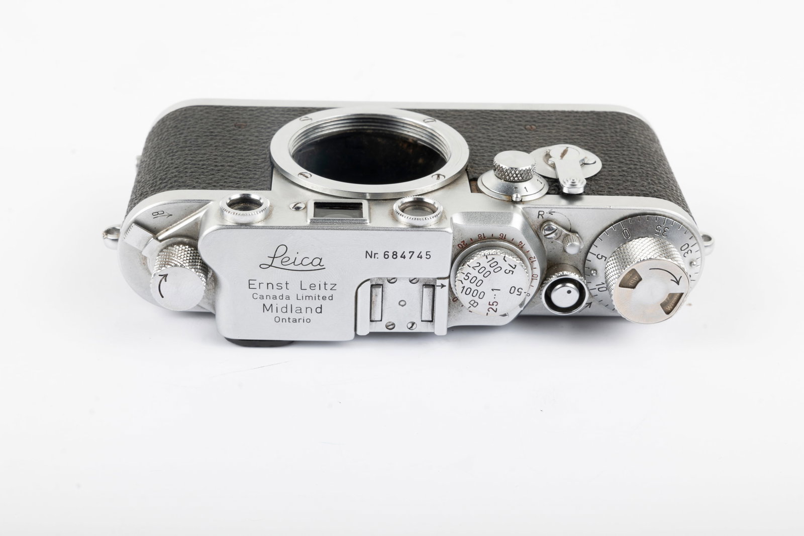 Leica IIIf Red Dial Self-Timer Ejército Ecuatoriano - 18
