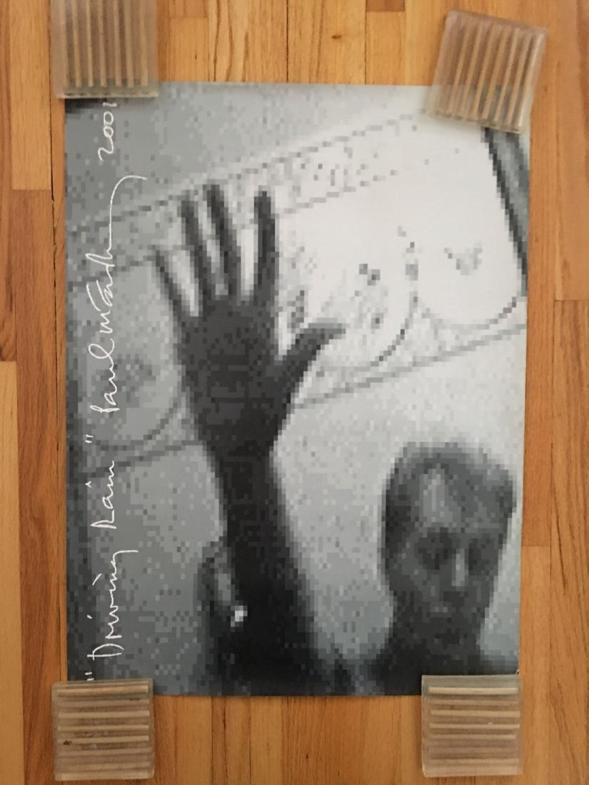 Paul McCartney Promo Poster: Driving Rain 2001