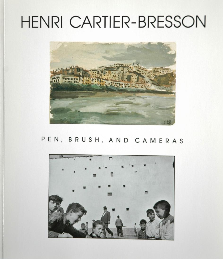 CARTIER-BRESSON, Henri. Henri Cartier-Bresson: Pen,: CARTIER-BRESSON, Henri. Henri Cartier-Bresson: Pen, Brush, and Cameras, Minneapolis Institute of Arts, 1996. Softcover, 11 Â½ x 10 inches, unpaginated, 48 halftone illustrations (some in color), wit