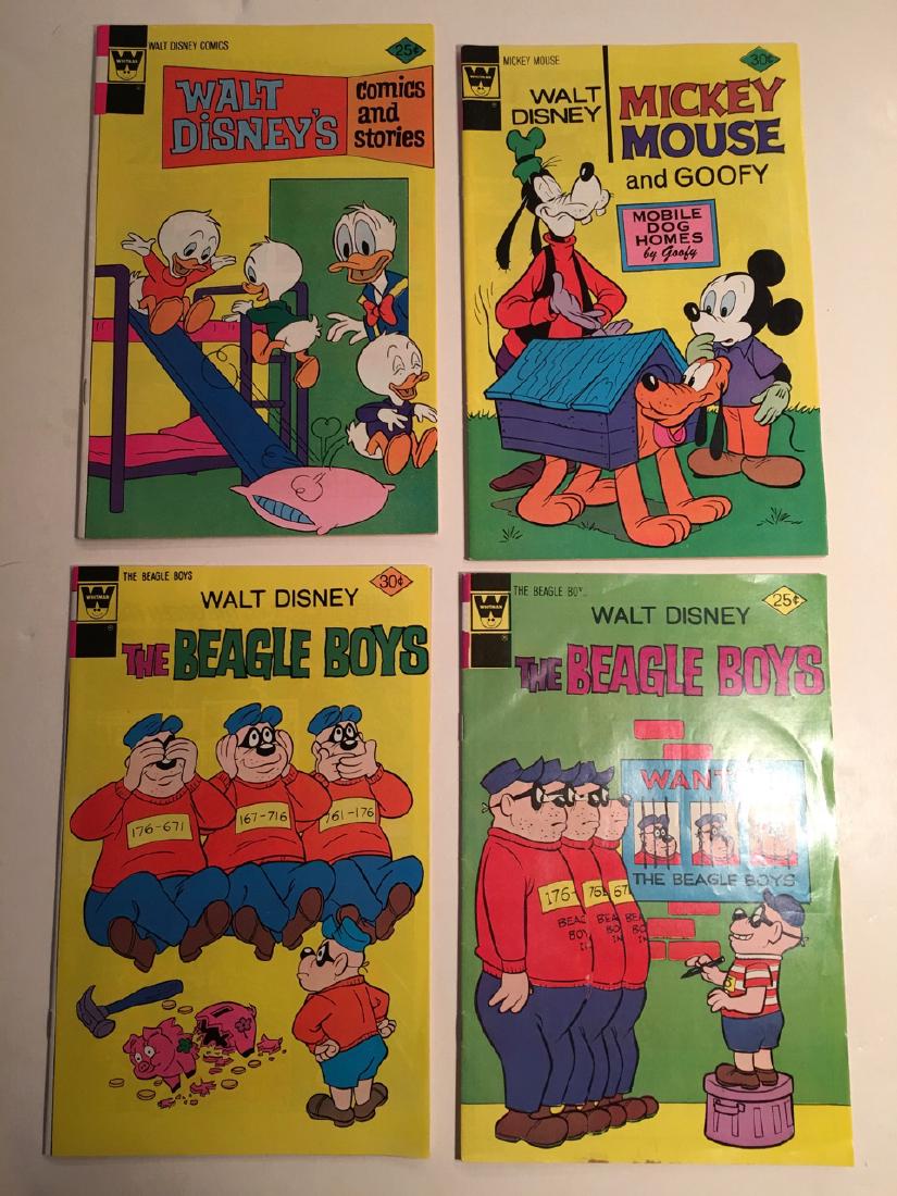 SET OF COMIC BOOKS - Mickey Mouse - The Beagle Boys: SET OF COMIC BOOKS - Mickey Mouse - The Beagle Boys - Walt Disney - WHITMAN