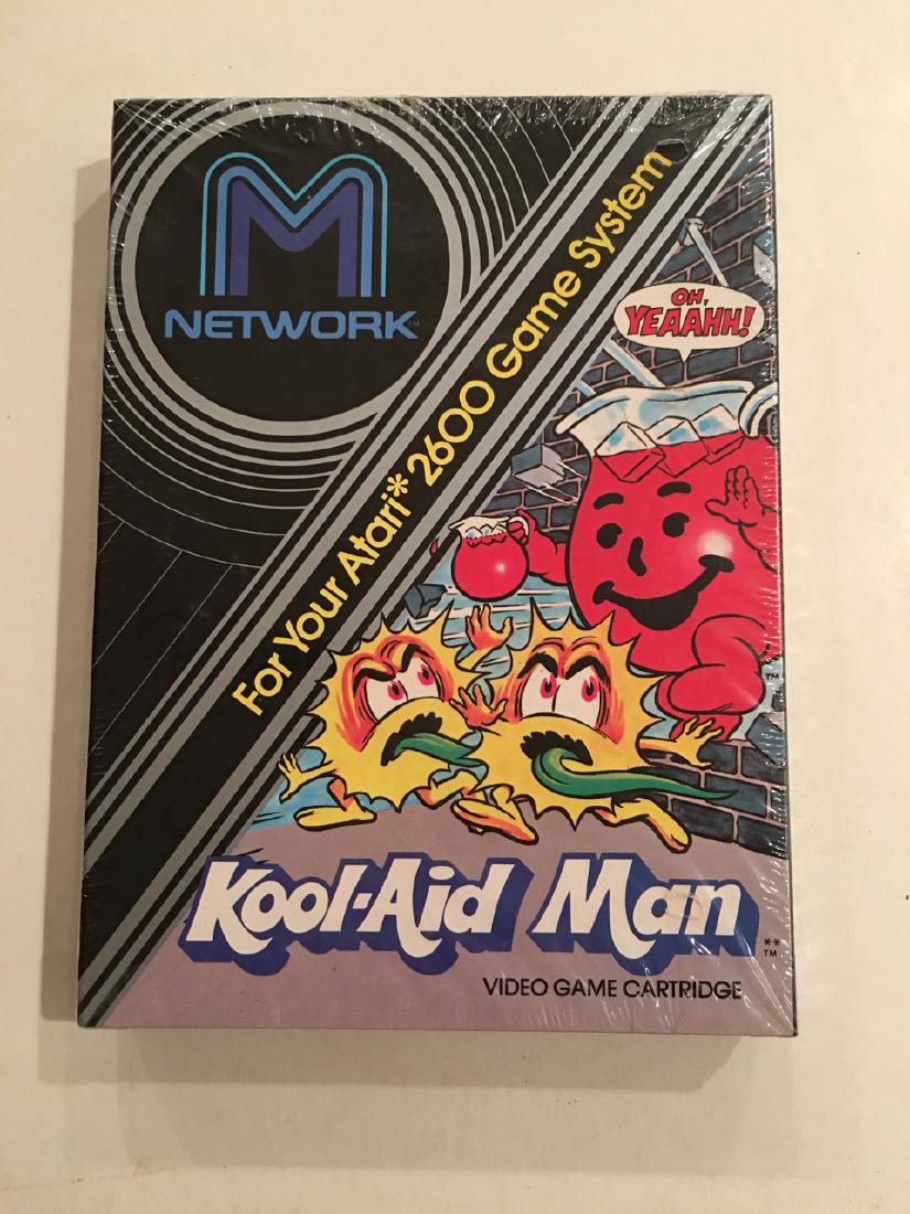 KOOL AID MAN ATARI 2600 GAME - MINT - unopened: KOOL AID MAN ATARI 2600 GAME - MINT - unopened. M NETWORK.