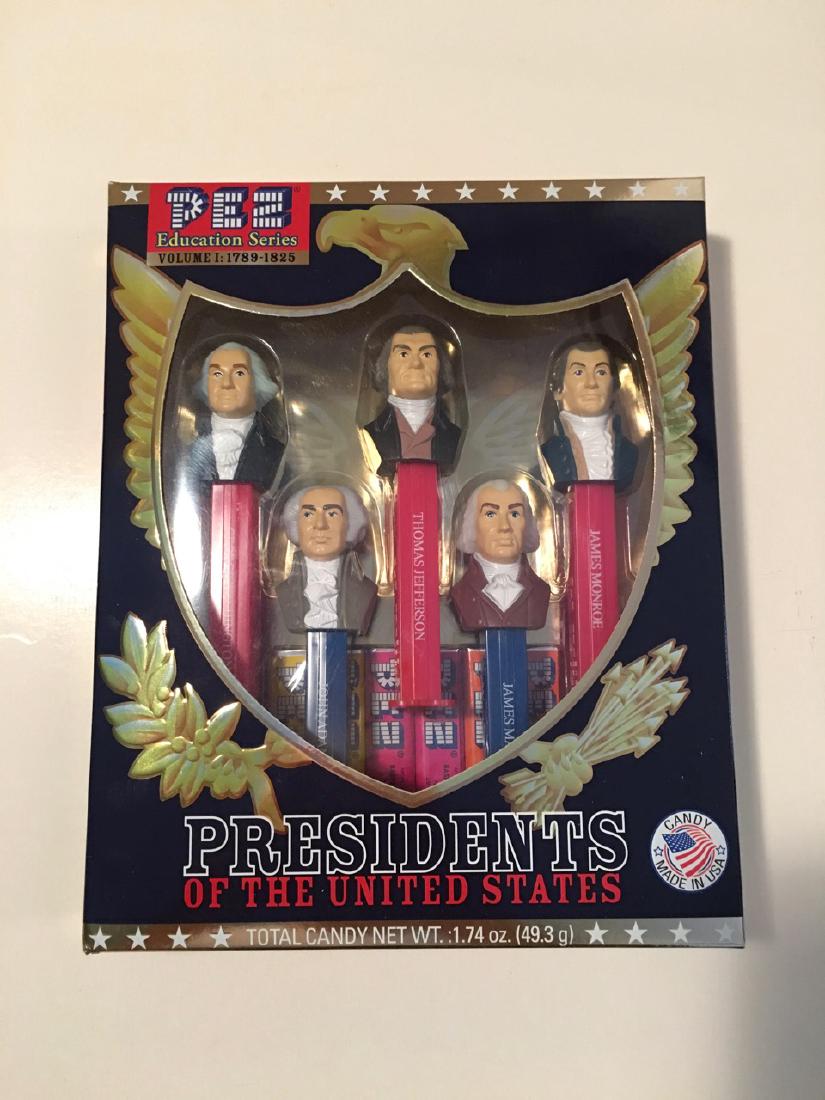 PEZ PRESIDENTS VINTAGE COLLECTOR CASE: PEZ PRESIDENTS VINTAGE COLLECTOR CASE. PEZ CANDY, INC.