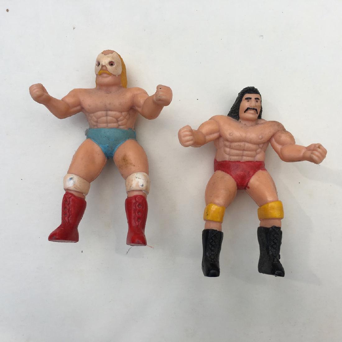 WWF WWE WRESTLER FINGER PUPPET 1985 TITANSPORTS