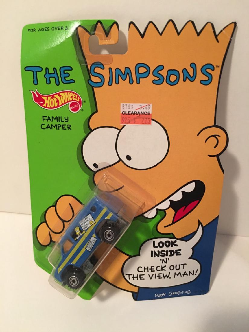 THE SIMPSONS HOT WHEELS FAMILY CAMPER