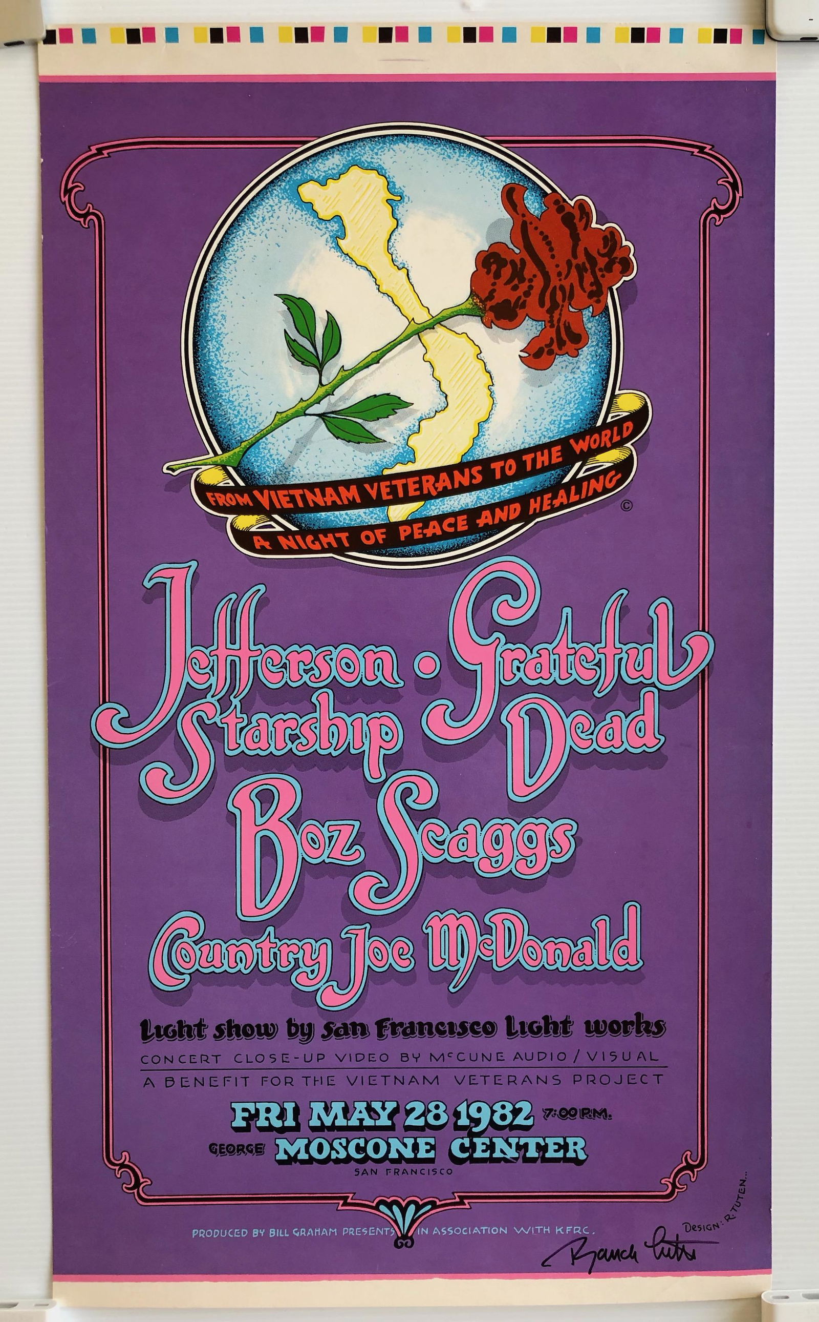 SUPER RARE TUTEN SIGNED UNCUT PROOF (1 of 2)