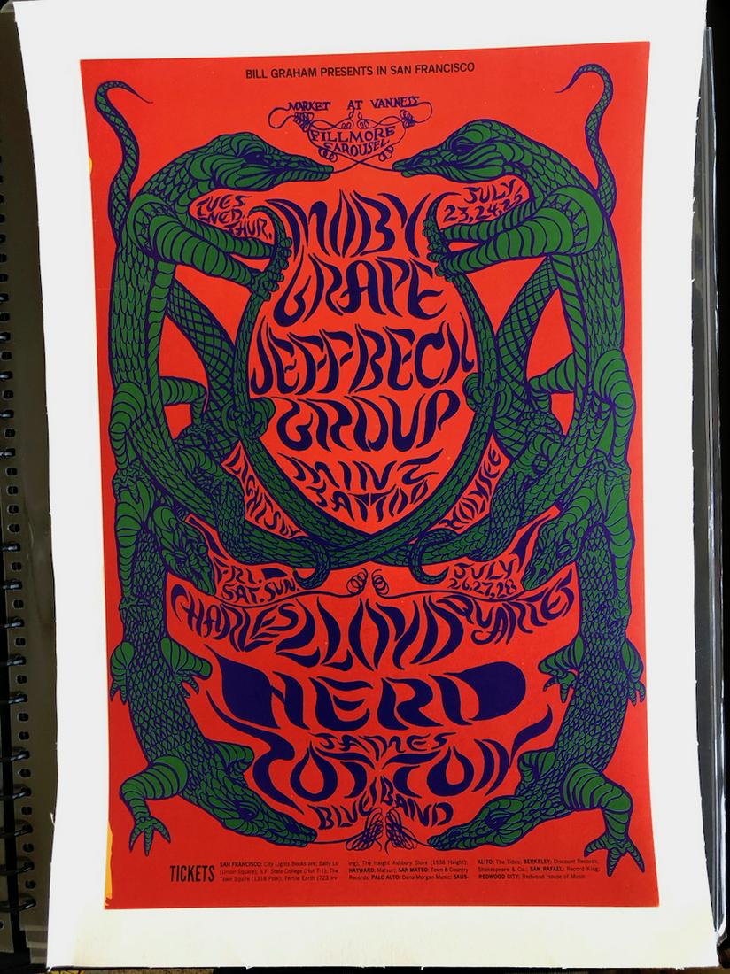 BG130 MOBY GRAPE JEFF BECK 1st (1 of 1)