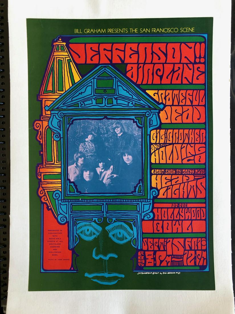 JEFFERSON AIRPLANE & GRATEFUL DEAD BG81 (1 of 1)