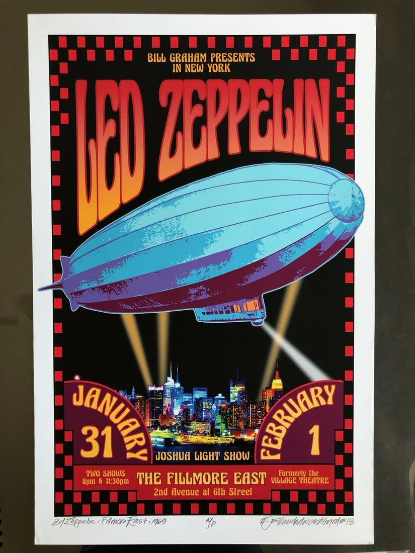 LED ZEPPELIN SIGNED ARTISTS PROOF (1 of 1)