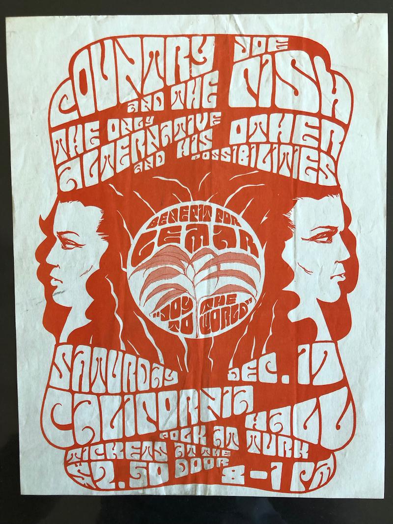 COUNTRY JOE HANDBILL (1 of 1)