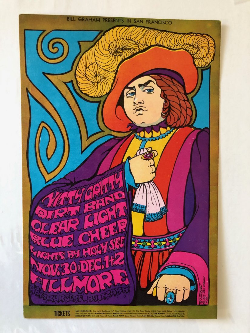 NITTY GRITTY DIRT BAND POSTCARD (1 of 1)