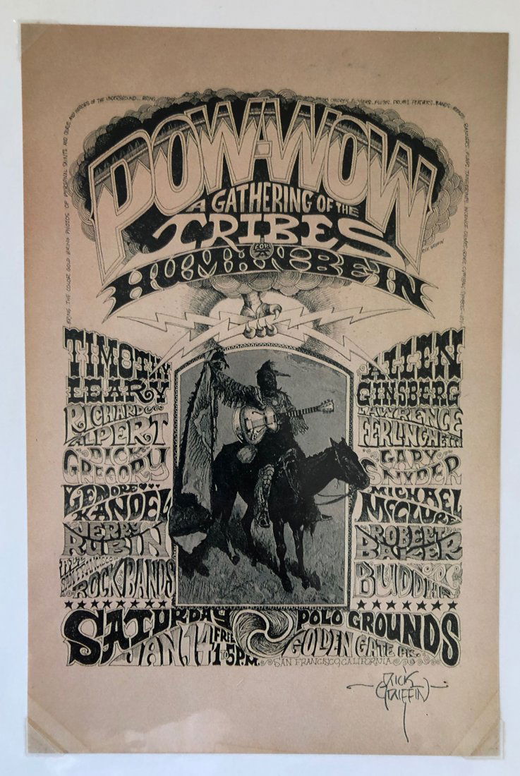 POW WOW GATHERING OF THE TRIBE BOOKPLATE (1 of 1)