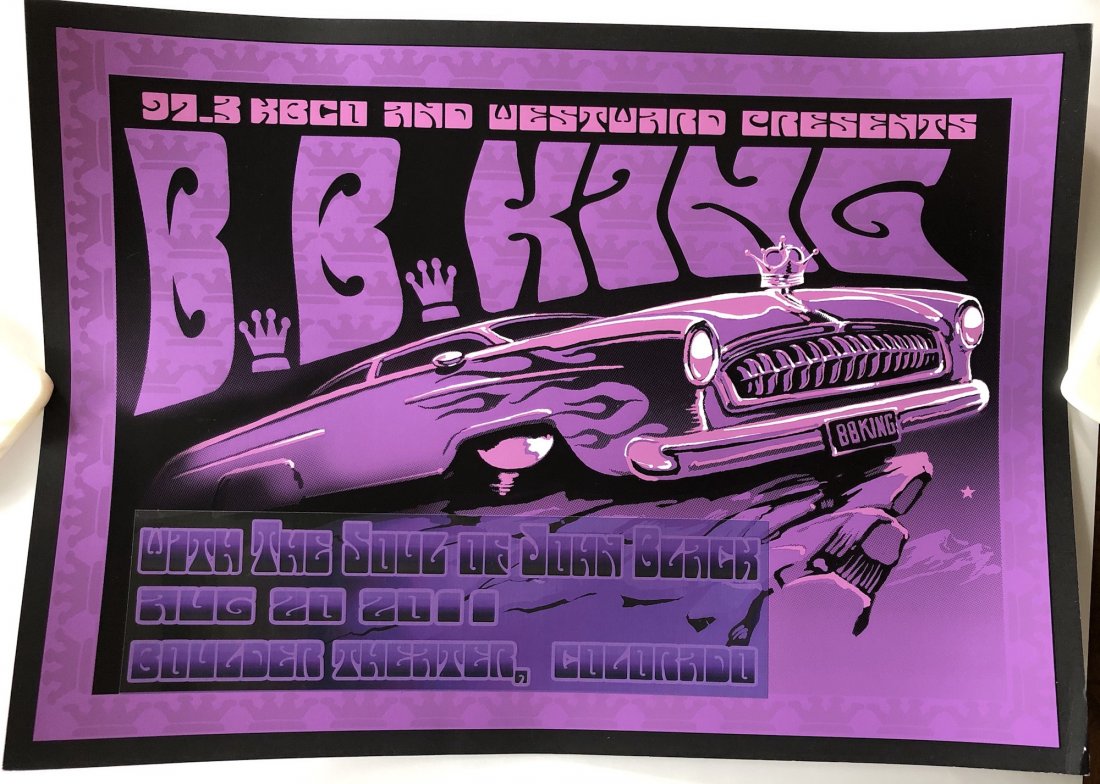 BB KING 2011 POSTER (1 of 1)