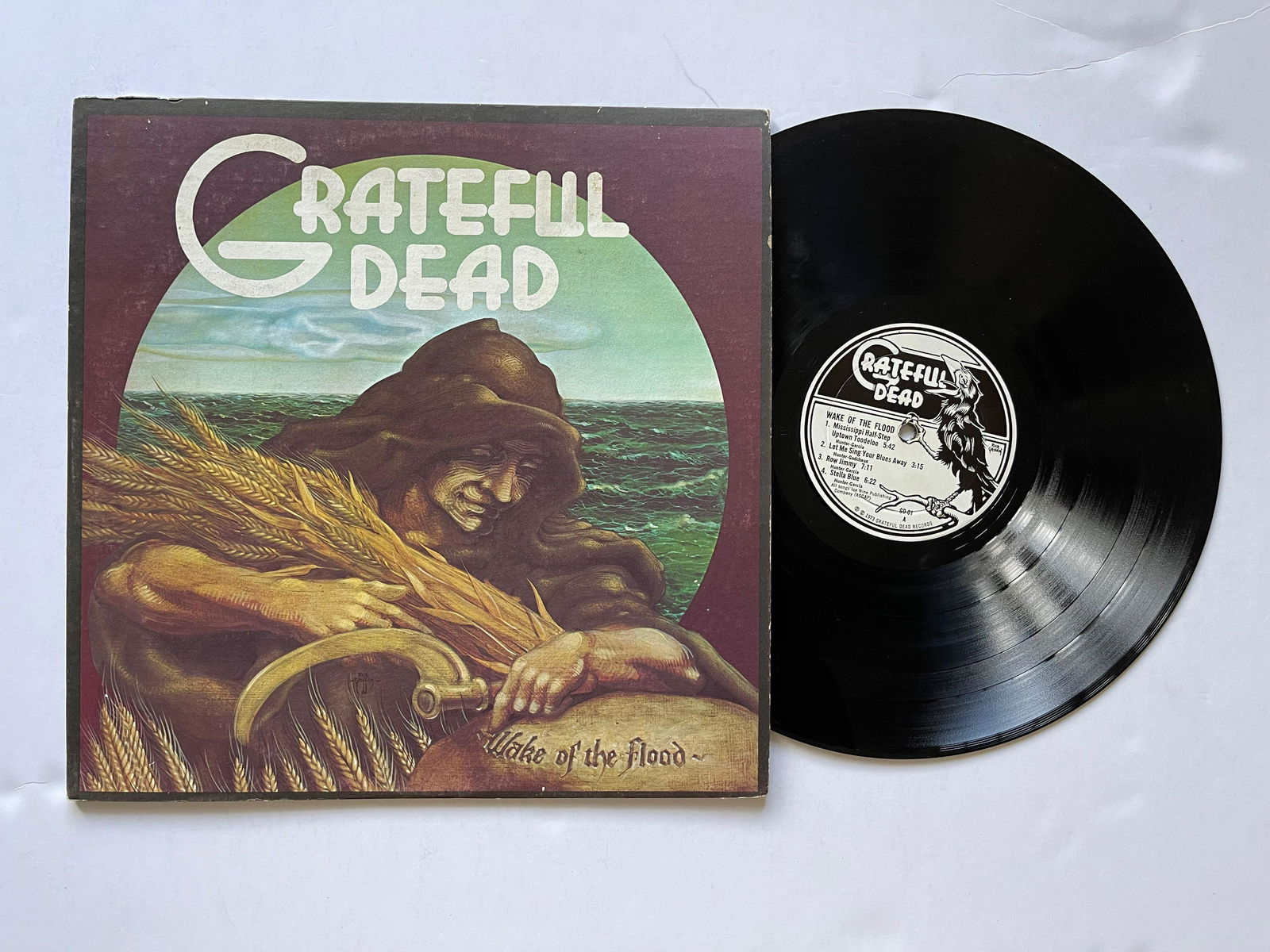 Grateful Dead - Wake Of The Flood - RICK GRIFFIN LABELS (1 of 1)