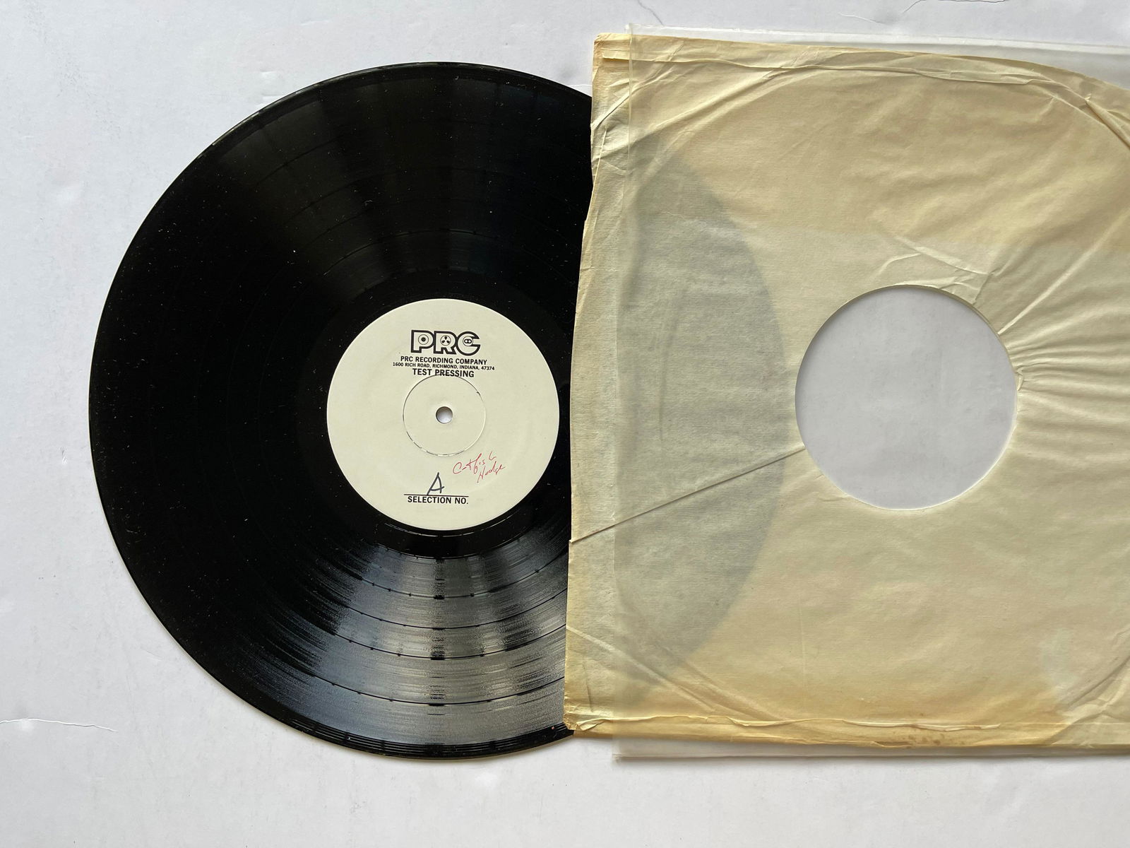 VERY RARE TEST PRESSING OF CATFISH HODGE (1 of 1)