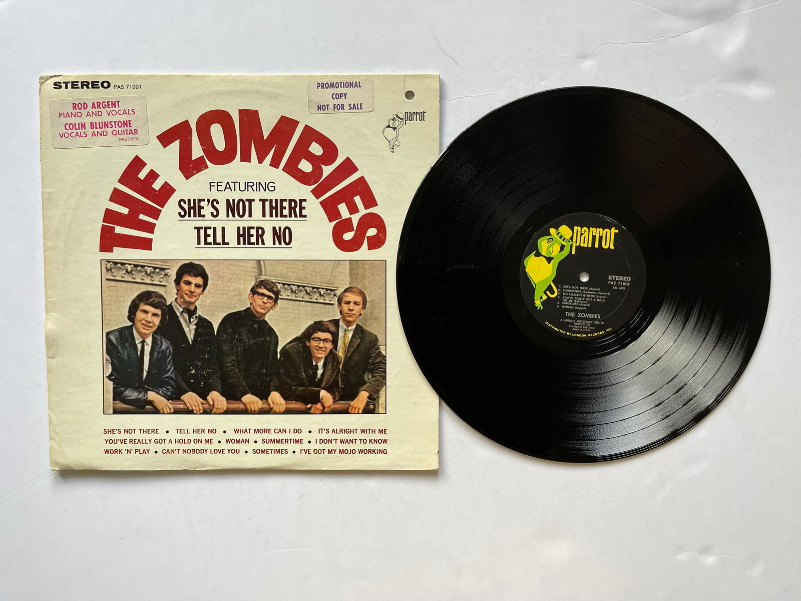 The Zombies - The Zombies RARE DJ PROMO ALBUM (1 of 1)