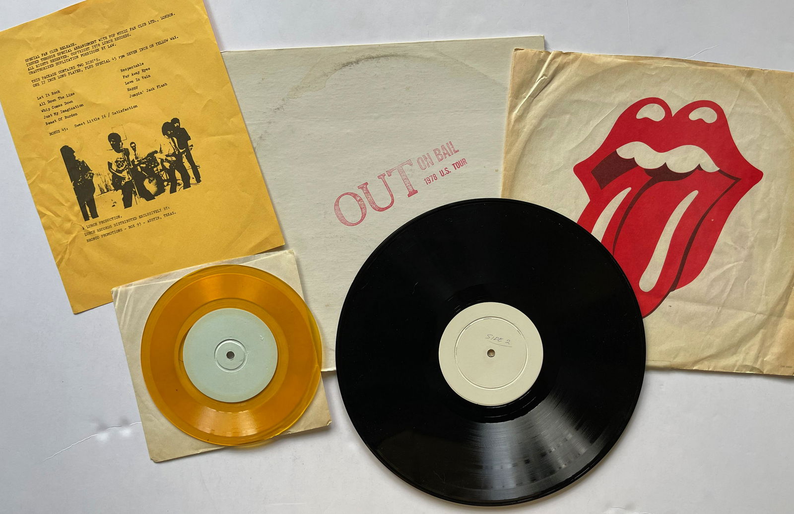 The Rolling Stones - Out On Bail 1978 U.S. Tour BOOTLEG (1 of 1)