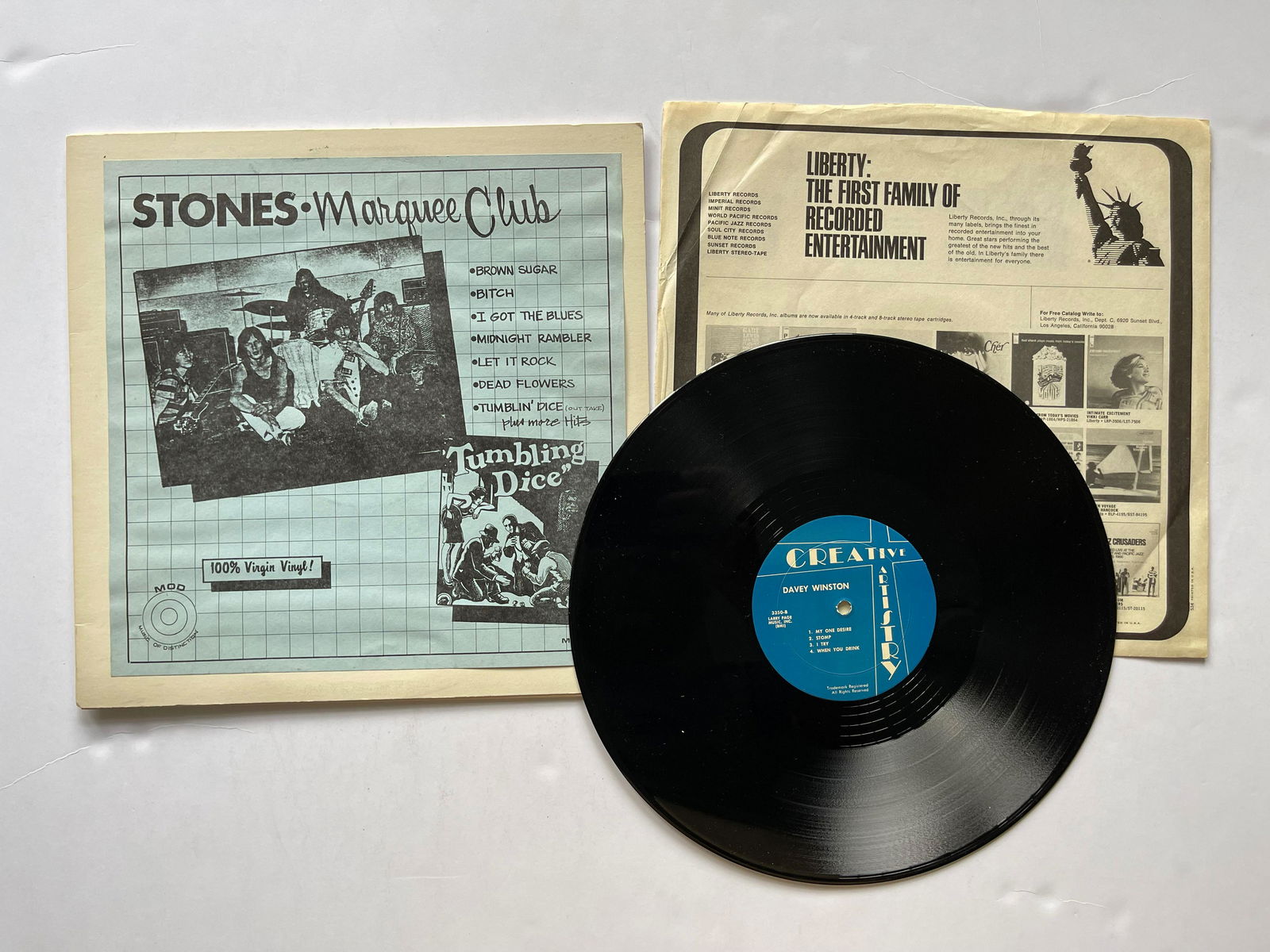 The Rolling Stones - Marquee Club: The Rolling Stones - Marquee ClubLabel:Creative Artistry - 3350, Music Of Distinction - MOD 1008Format:Vinyl, LP, Unofficial Release Country:USReleased:1982Genre:RockStyle:Classic Rock. Cover lists re