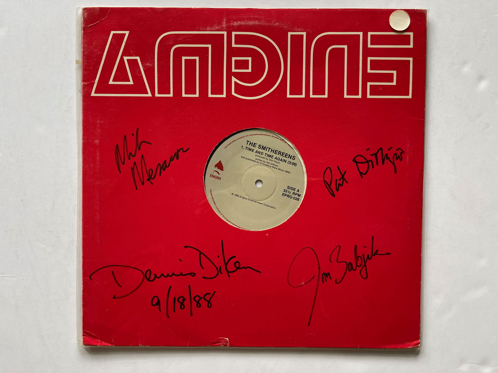 SIGNED - The Smithereens - Time And Time Again (1 of 1)