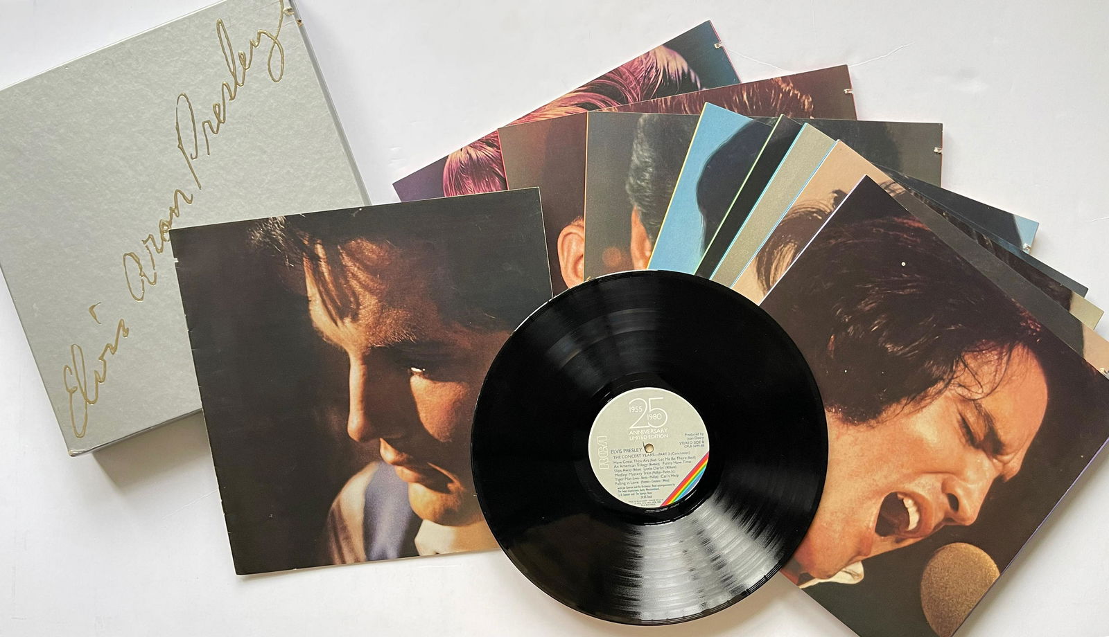 Elvis Presley - 25 Anniversary BOXED SET - 8 ALBUMS (1 of 2)