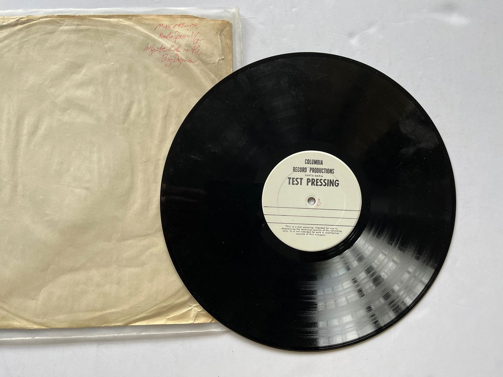 Michael Nesmith - Infinite Rider - TEST PRESSING (1 of 1)