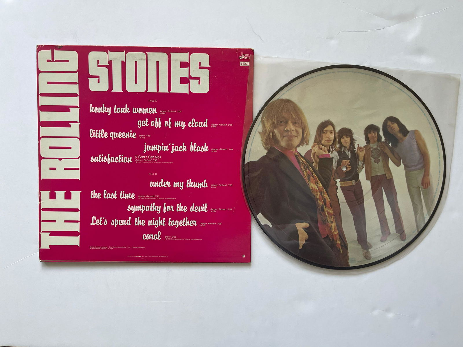 The Rolling Stones - The Rolling Stones PICTURE DISC (1 of 1)