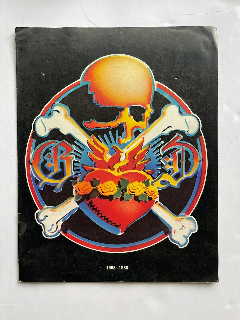 THE GRATEFUL DEAD 1980 TOUR PROGRAM (1 of 2)
