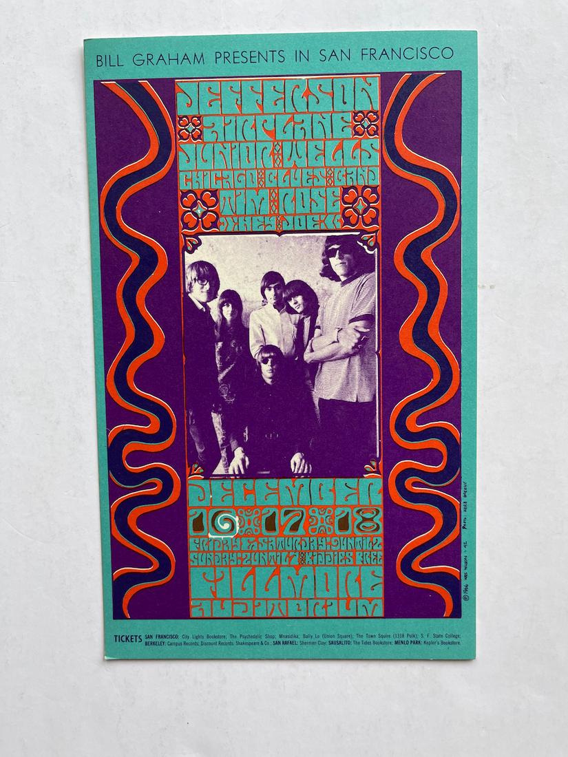 SET OF 4 VINTAGE ROCK POSTCARDS (1 of 4)