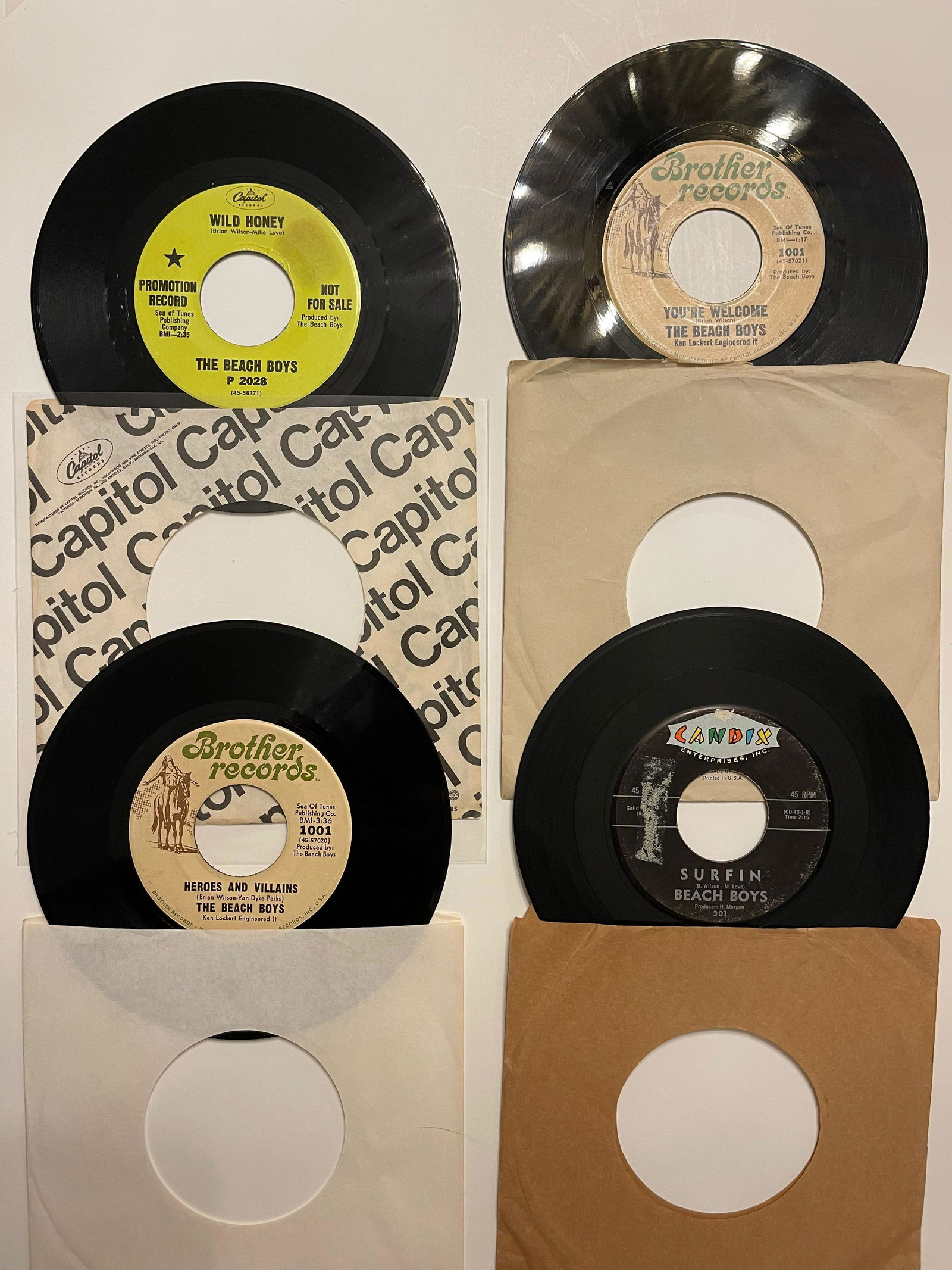 THE BEACH BOYS SET #1 (1 of 1)