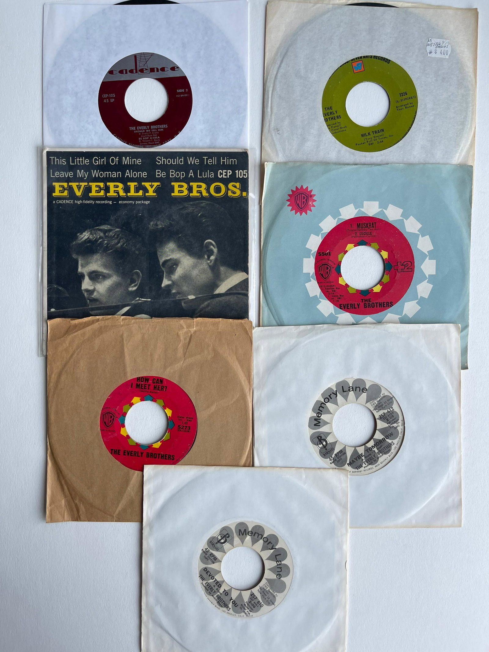 THE EVERLY BROTHERS SET #1 (1 of 1)