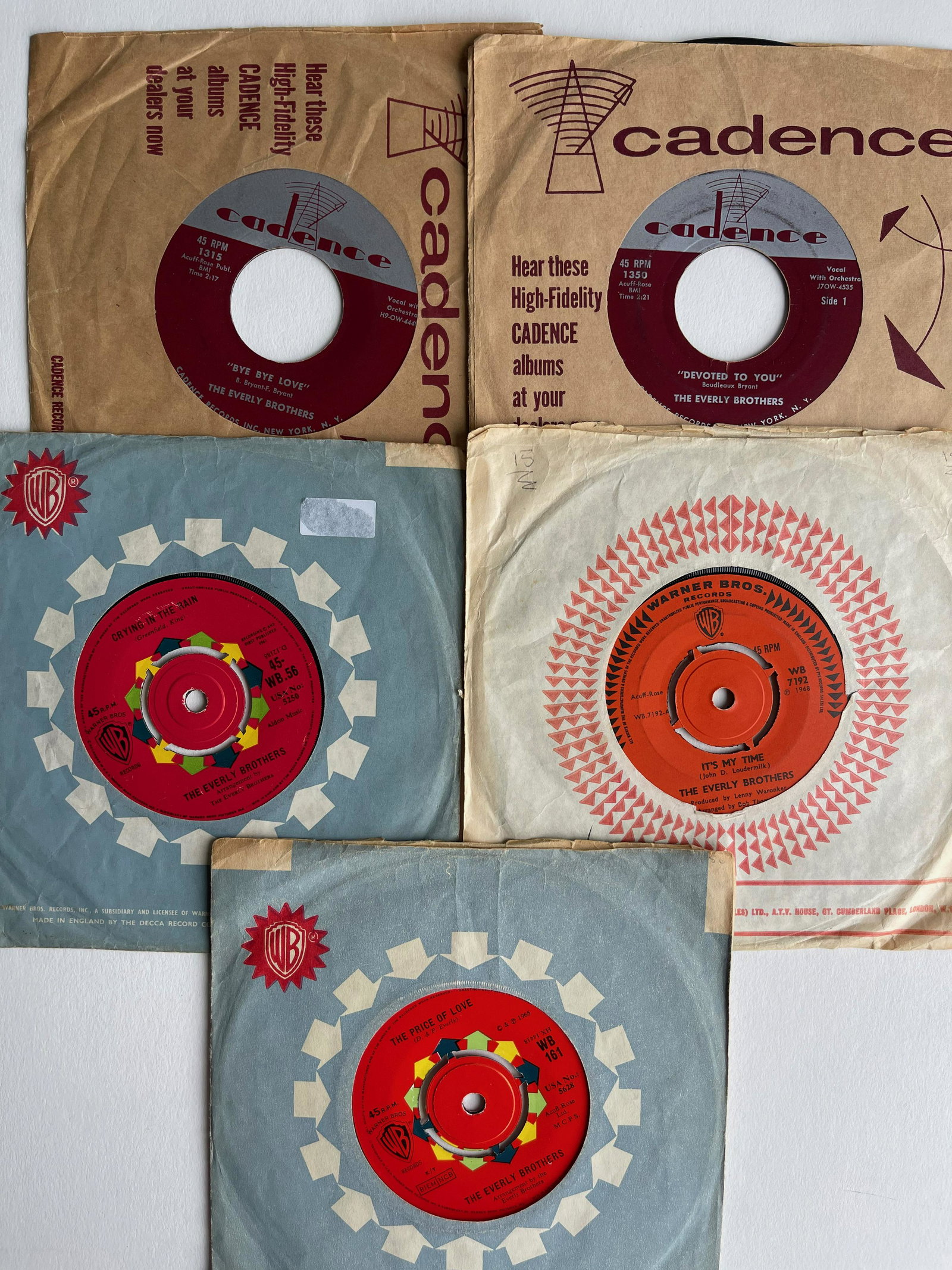 THE EVERLY BROTHERS SET #2 (1 of 1)