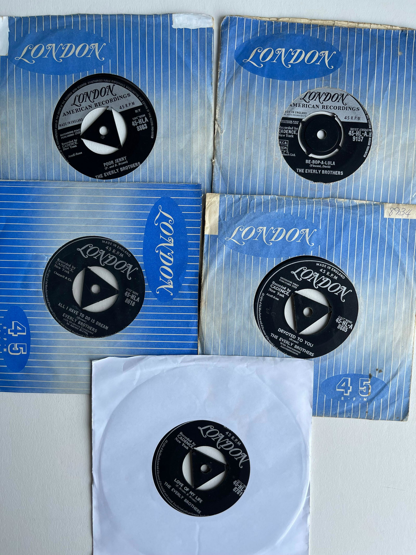 THE EVERLY BROTHERS SET #3 (1 of 1)