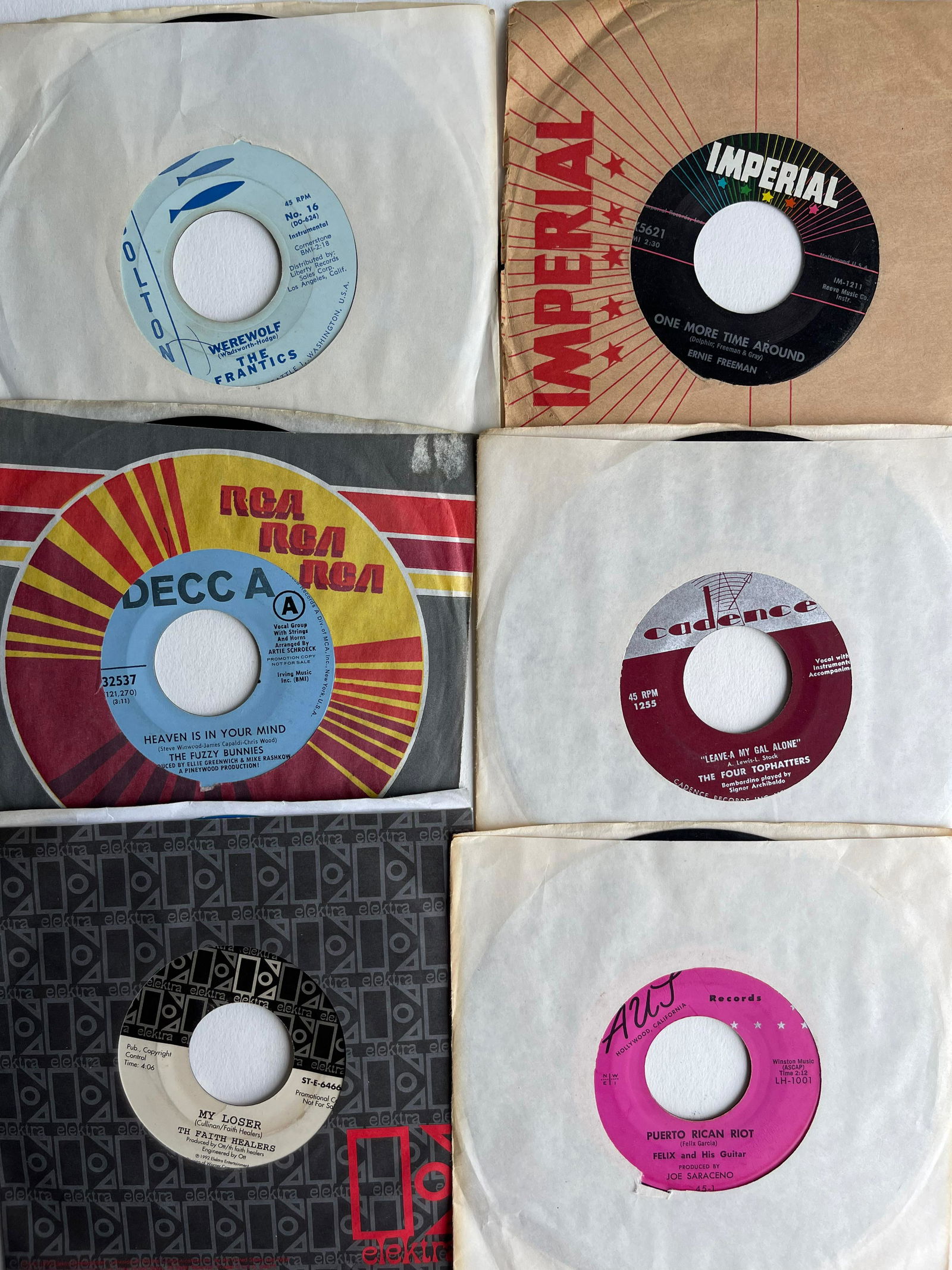 VARIOUS F BANDS SET #5 (1 of 1)