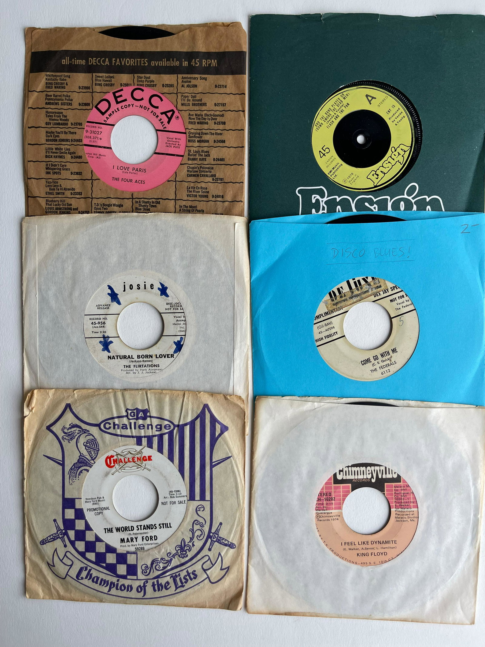 VARIOUS F BANDS SET #9 (1 of 1)